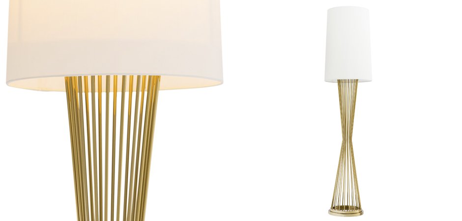 Торшер Eichholtz Floor Lamp Holmes Торшер Eichholtz Floor Lamp Holmes - Loft-Concept в Челябинске