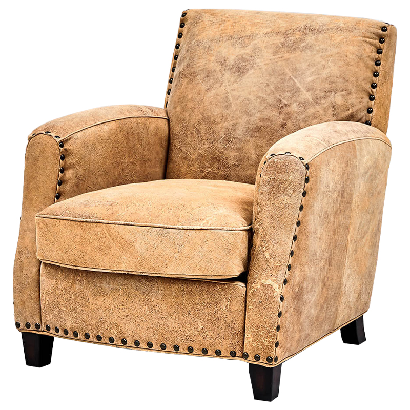Кресло Fidel Chair Карамель Коричневый Кресло Fidel Chair Карамель Коричневый в Челябинске | Loft Concept