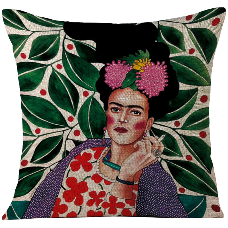 Декоративная подушка Frida Kahlo 13 Мульти Декоративная подушка Frida Kahlo 13 Мульти в Челябинске | Loft Concept