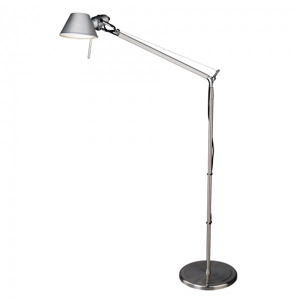 Торшер Tolomeo Lettura Halo Серебряный Торшер Tolomeo Lettura Halo Серебряный в Челябинске | Loft Concept