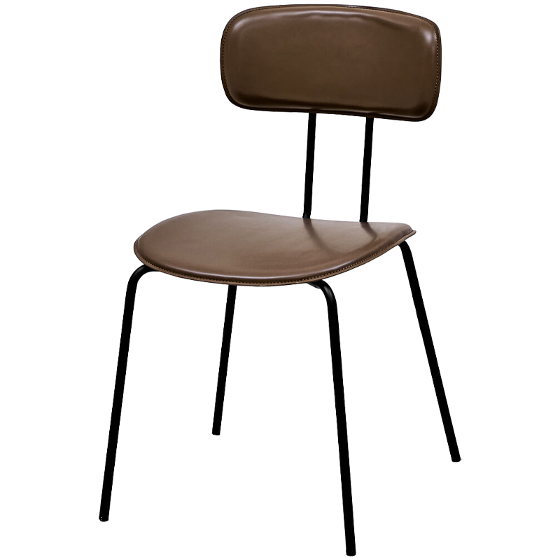 Стул Tyler Loft Stool brown Коричневый Черный Стул Tyler Loft Stool brown Коричневый Черный в Челябинске | Loft Concept