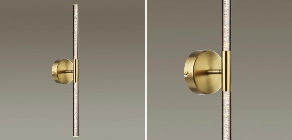Бра Trumpet tube Two-way Золотое Бра Trumpet tube Two-way Золотое - Loft-Concept в Челябинске