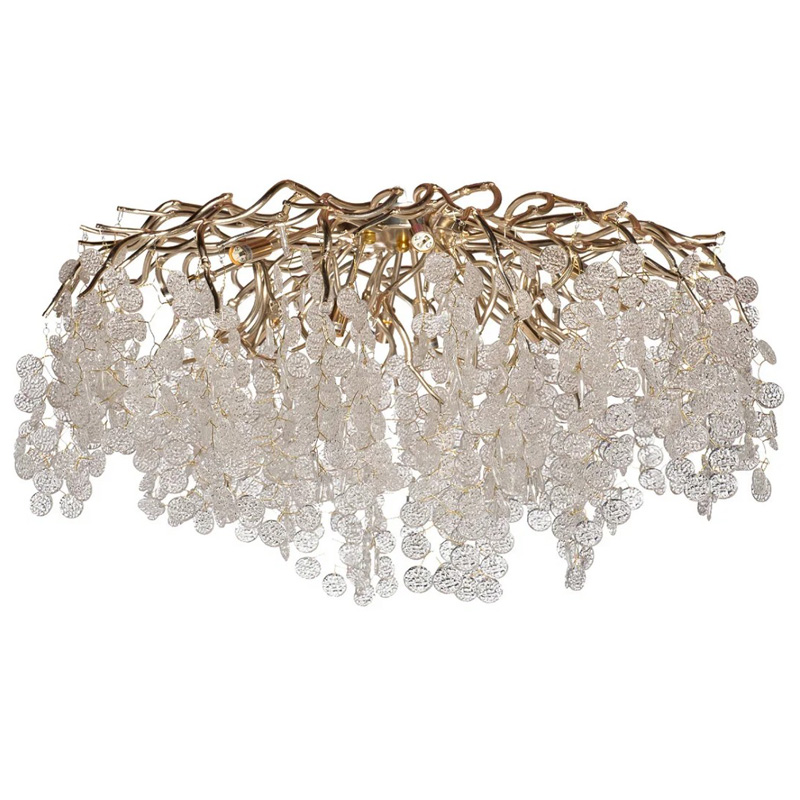 Потолочная люстра FAIRYTREE Champagne Chandelier 100 Золотой Шампань Потолочная люстра FAIRYTREE Champagne Chandelier 100 Золотой Шампань в Челябинске | Loft Concept