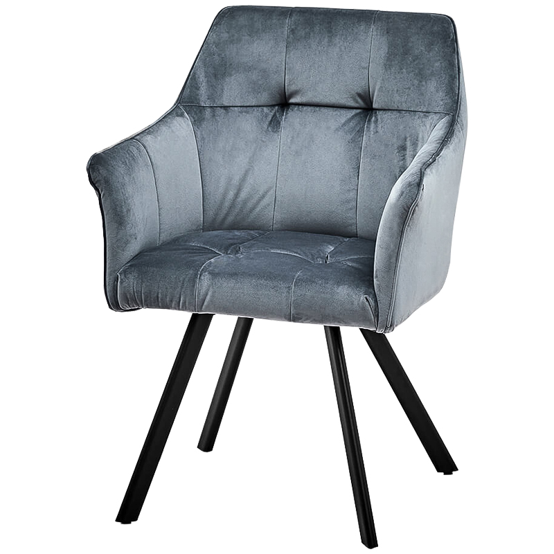 Стул Datie Stool Черный Серо-голубой Стул Datie Stool Черный Серо-голубой в Челябинске | Loft Concept