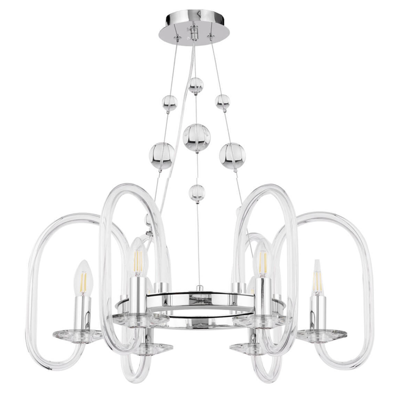 Люстра Destiny Chandelier Хром Люстра Destiny Chandelier Хром в Челябинске | Loft Concept