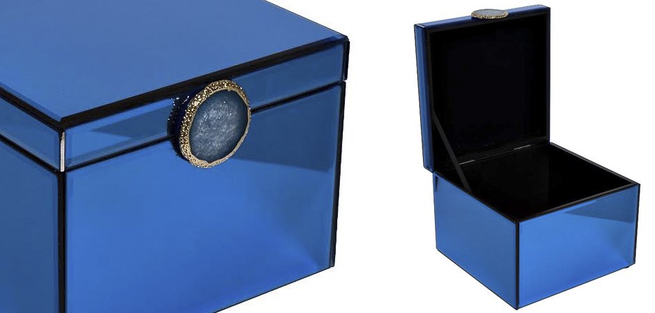 Шкатулка Blue Surprise Cube Шкатулка Blue Surprise Cube - Loft-Concept в Челябинске
