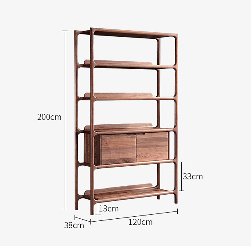 Стеллаж в гостиную для книг Moon Walnut Furniture Стеллаж в гостиную для книг Moon Walnut Furniture в Челябинске