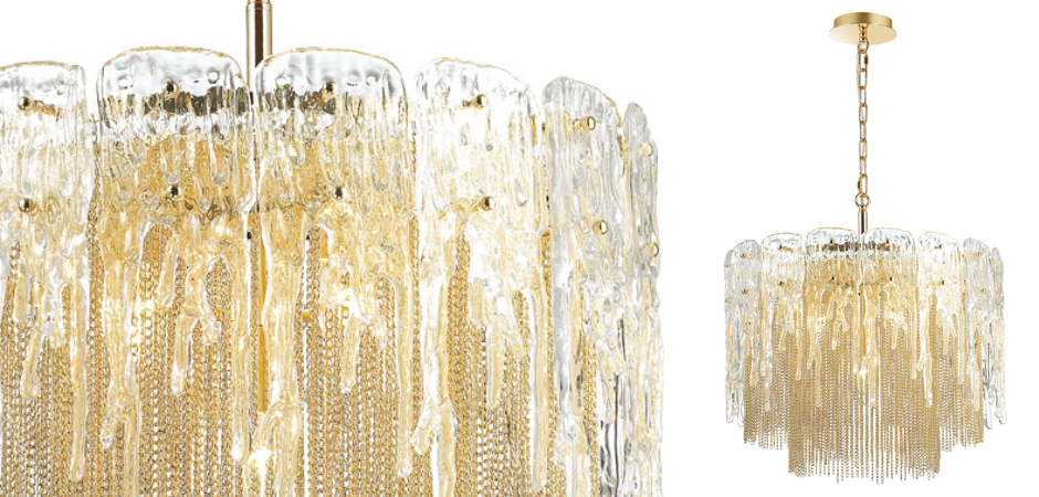 Люстра Ice and Gold Chains - Loft-Concept в Челябинске