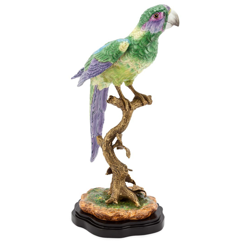 Статуэтка PARROT ATLANTIDE Мульти Бронза Черный Статуэтка PARROT ATLANTIDE Мульти Бронза Черный в Челябинске | Loft Concept