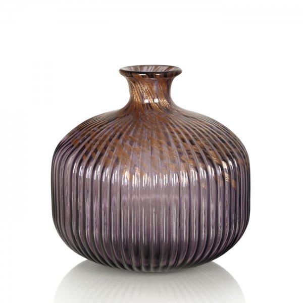 Стеклянная ваза Cellular Purple vase Прозрачный фиолетовый Стеклянная ваза Cellular Purple vase Прозрачный фиолетовый в Челябинске | Loft Concept