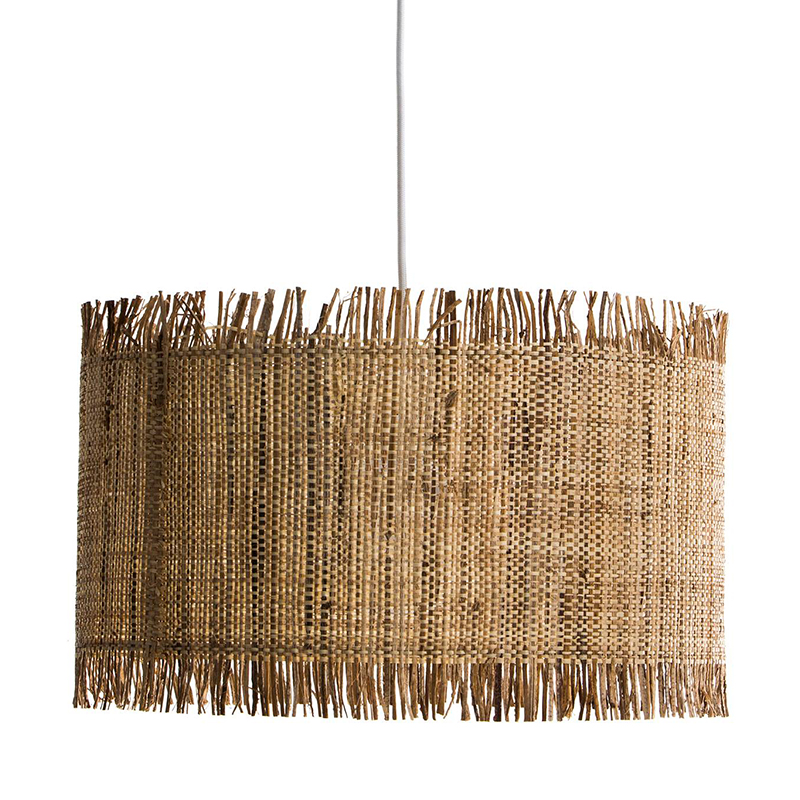 Подвесной светильник Wicker Raffia Hanging lamp Коричневый Подвесной светильник Wicker Raffia Hanging lamp Коричневый в Челябинске | Loft Concept