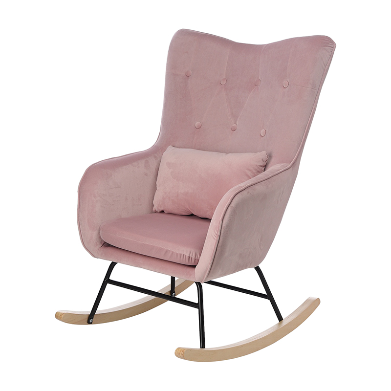 Кресло-качалка Lassily Pink Розовый Кресло-качалка Lassily Pink Розовый в Челябинске | Loft Concept