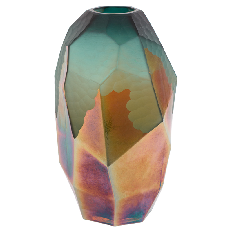Ваза Polygonal Vase multi-colored Мульти в Челябинске | Loft Concept 