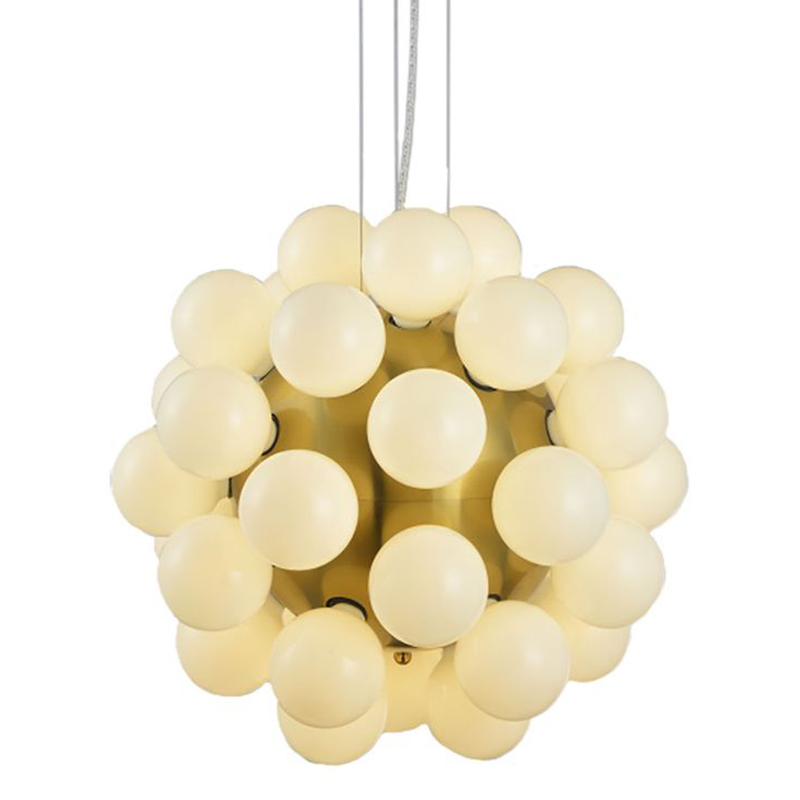 Люстра Korneli Chandelier white Золотой Белое матовое стекло Люстра Korneli Chandelier white Золотой Белое матовое стекло в Челябинске | Loft Concept