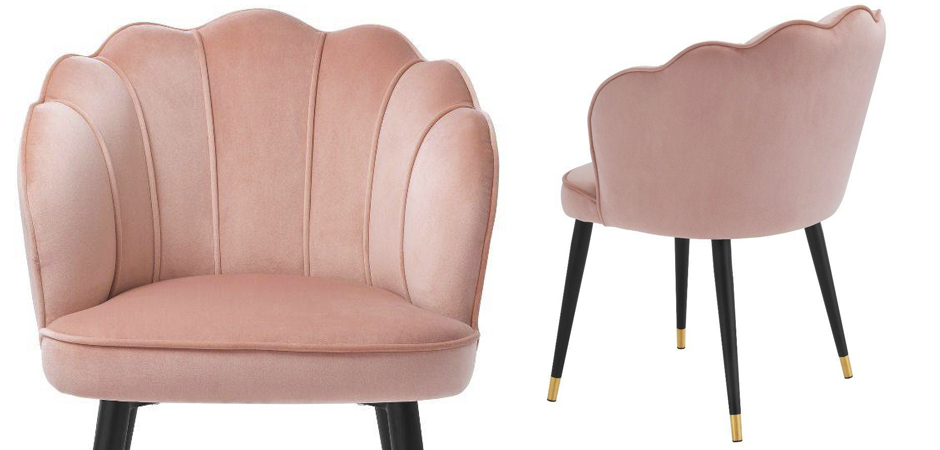 Стул Eichholtz Dining Chair Bristol nude Стул Eichholtz Dining Chair Bristol nude - Loft-Concept в Челябинске