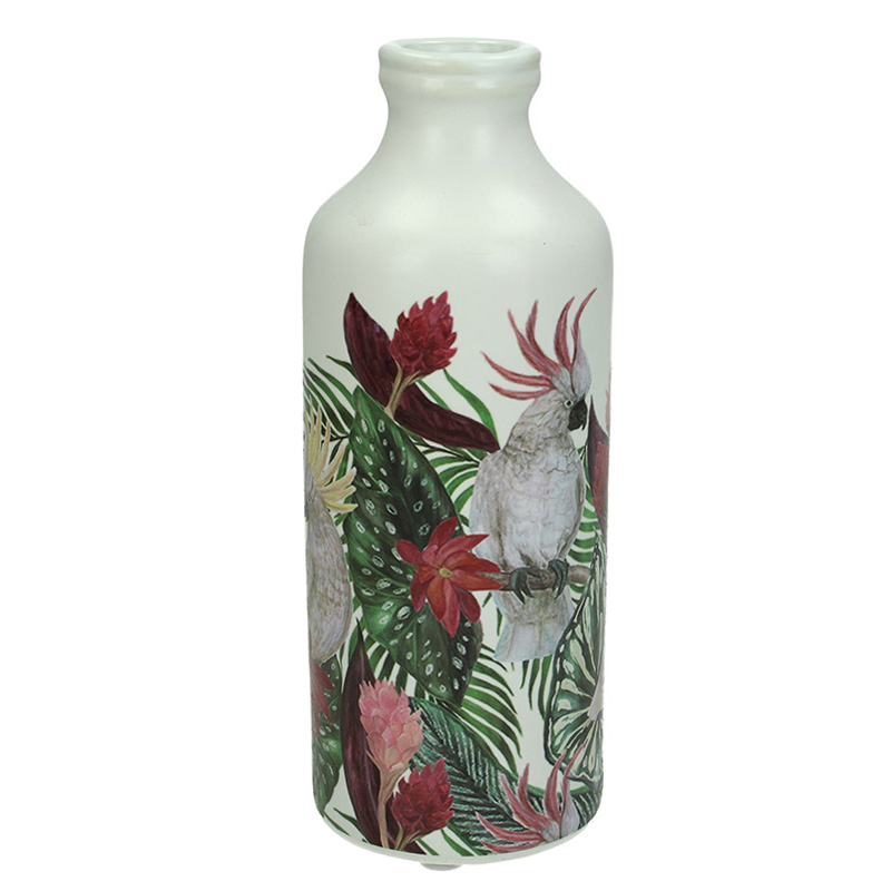 Ваза Exotic Garden Vase 18 Белый Мульти Ваза Exotic Garden Vase 18 Белый Мульти в Челябинске | Loft Concept