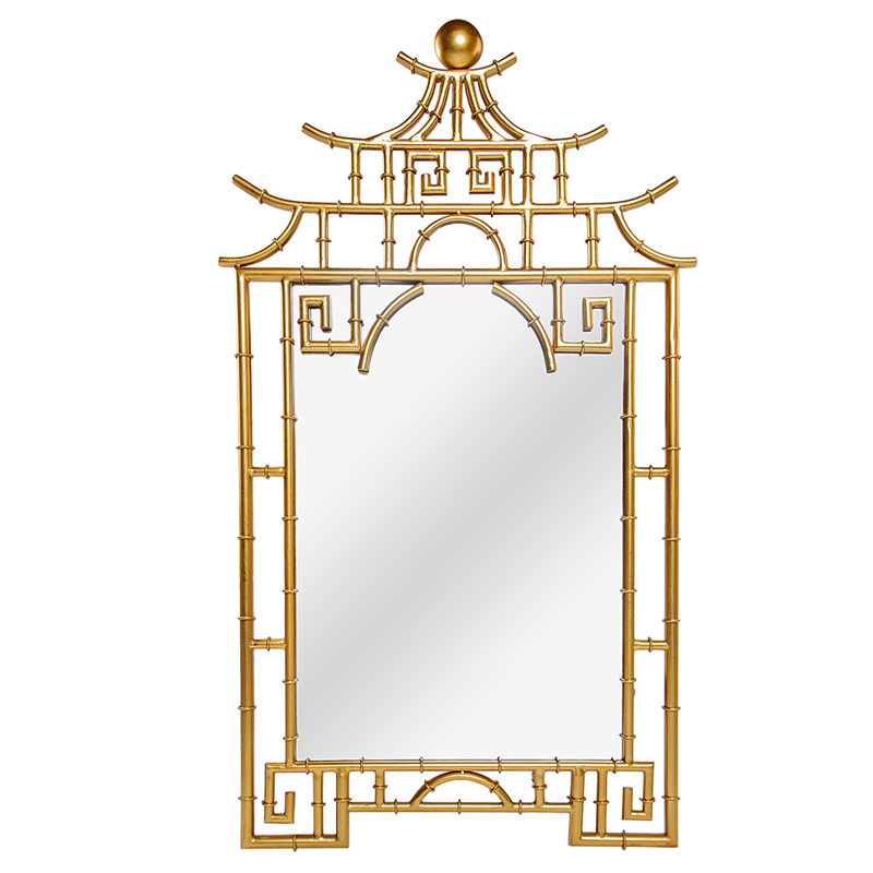 Зеркало Pagoda Mirror Gold 128 Золотой Зеркало Pagoda Mirror Gold 128 Золотой в Челябинске | Loft Concept