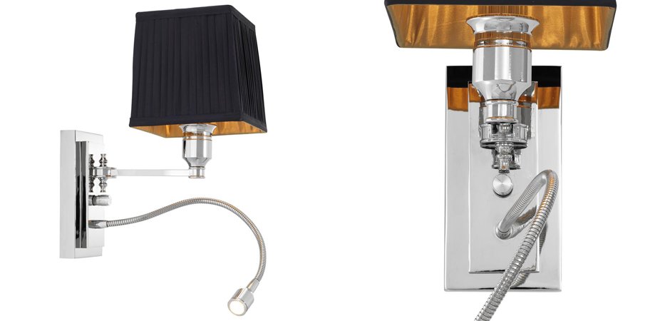 Бра Wall Lamp Ellington Black Бра Wall Lamp Ellington Black - Loft-Concept в Челябинске