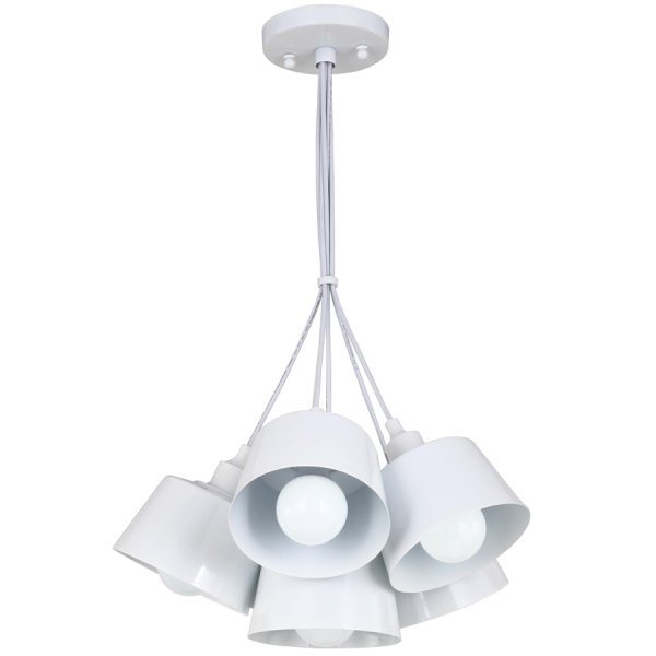 Люстра Compact Pendant White Белый Люстра Compact Pendant White Белый в Челябинске | Loft Concept