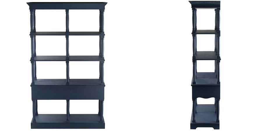 Винтажный Стеллаж Margery Blue Винтажный Стеллаж Margery Blue - Loft-Concept в Челябинске