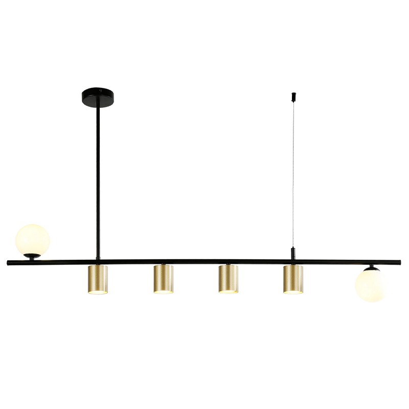 Люстра TRIBES CHANDELIER 2 вида плафонов Белый Золотой Черный в Челябинске | Loft Concept 