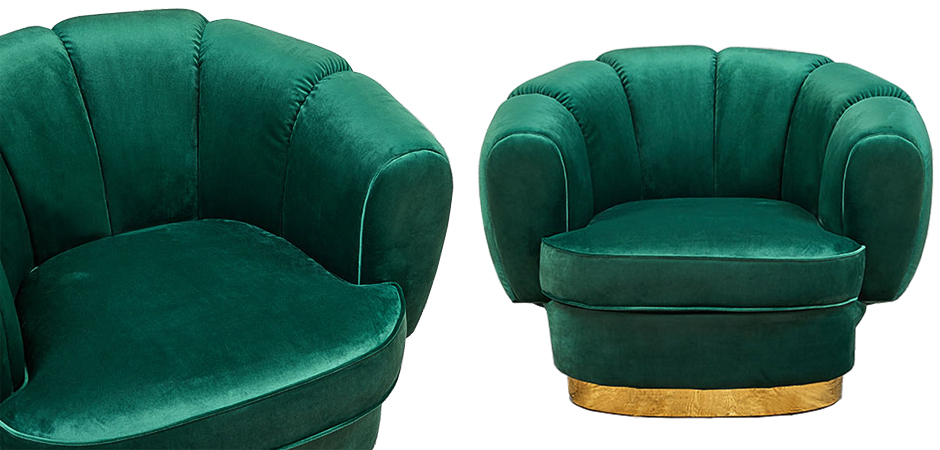 Кресло Emerald Softness Armchair Кресло Emerald Softness Armchair - Loft-Concept в Челябинске