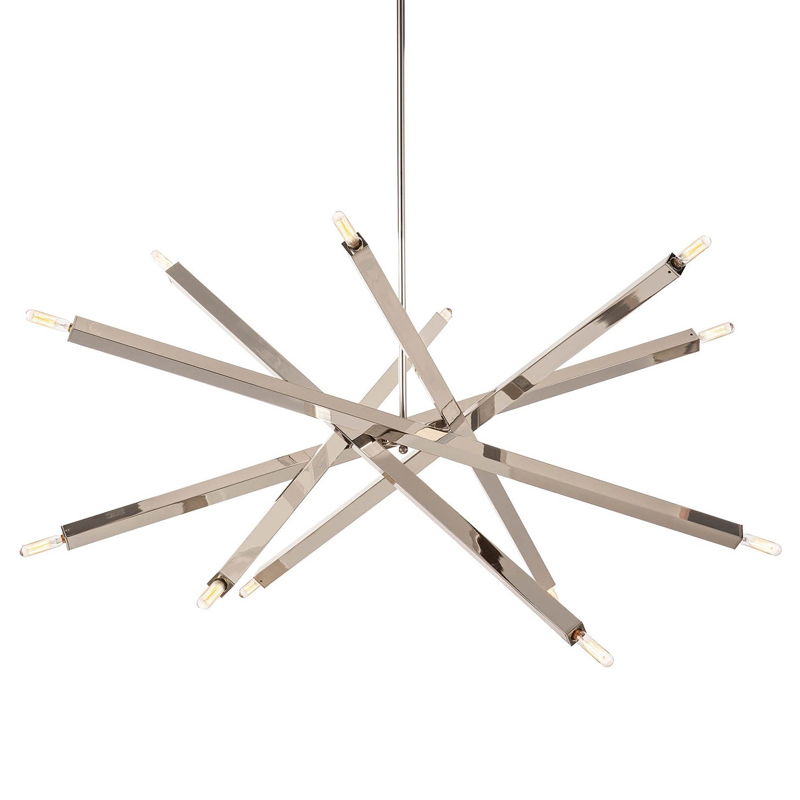 Люстра Blathmac Silver Chandelier Серебряный Люстра Blathmac Silver Chandelier Серебряный в Челябинске | Loft Concept