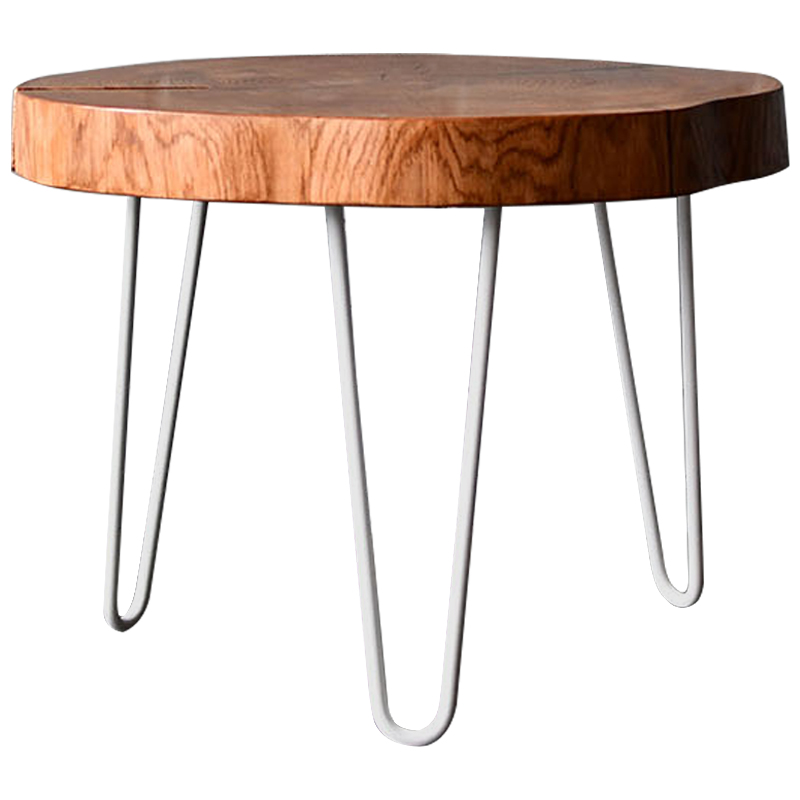 Кофейный стол Layan Industrial Metal Rust Coffee Table Белый Коричневый Кофейный стол Layan Industrial Metal Rust Coffee Table Белый Коричневый в Челябинске | Loft Concept