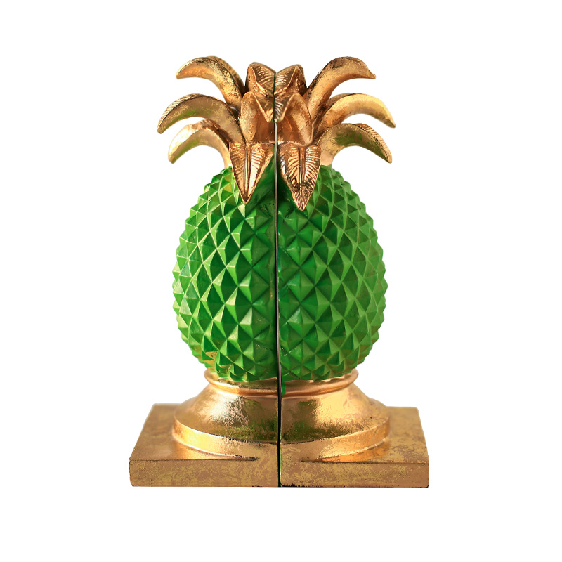 Держатель для книг Green Pineapple Book Holder Зеленый Золотой Держатель для книг Green Pineapple Book Holder Зеленый Золотой в Челябинске | Loft Concept