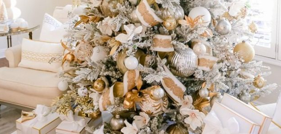 Дизайнерская Елка Премиум с Золотым Декором Christmas Tree Golden Tale Дизайнерская Елка Премиум с Золотым Декором Christmas Tree Golden Tale - Loft-Concept в Челябинске