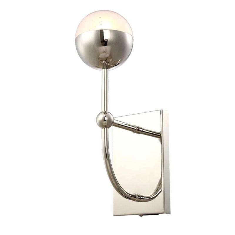 Бра Heidy Nickel Wall Lamp Никель Бра Heidy Nickel Wall Lamp Никель в Челябинске | Loft Concept
