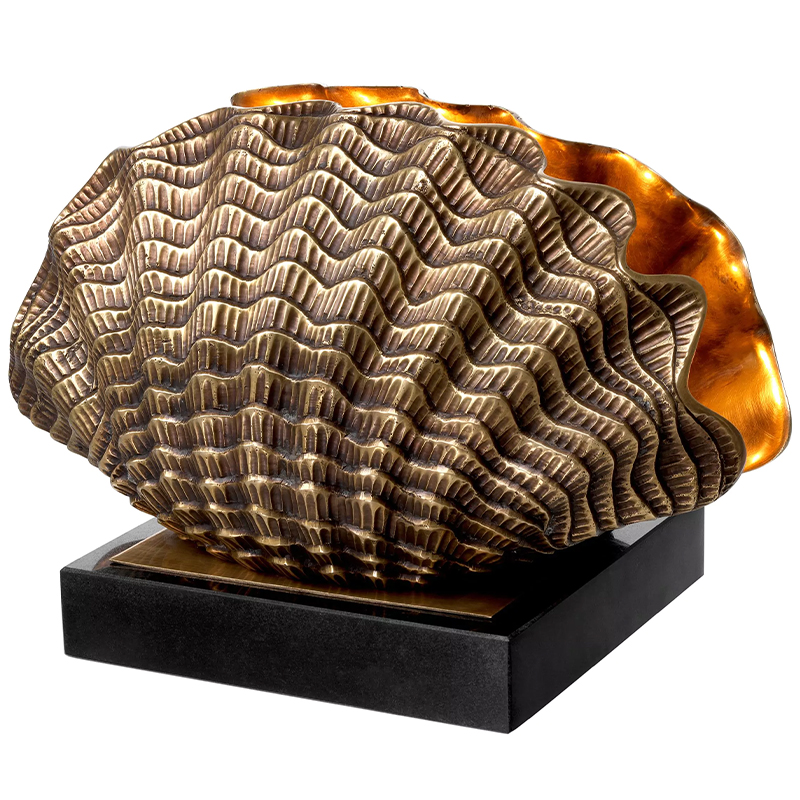 Настольная лампа Eichholtz Table Lamp Burbank Латунь Черный Настольная лампа Eichholtz Table Lamp Burbank Латунь Черный в Челябинске | Loft Concept