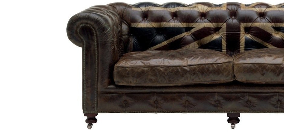 Диван Chesterfield Rebel Sofa Union Jack Andrew Martin Диван Chesterfield Rebel Sofa Union Jack Andrew Martin - Loft-Concept в Челябинске