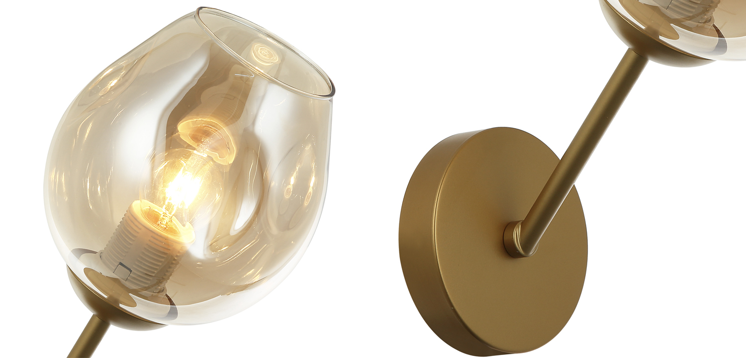 Бра Branching Bubble Sconce gold - фото