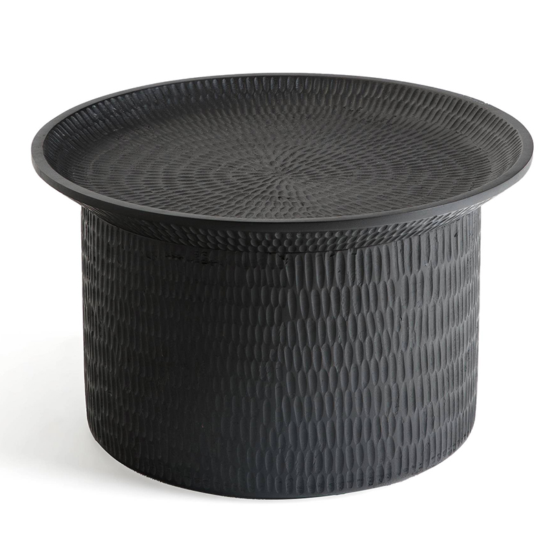 Кофейный стол Mordred Mango Black Coffee Table Черный Кофейный стол Mordred Mango Black Coffee Table Черный в Челябинске | Loft Concept