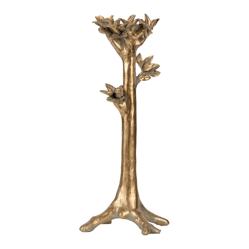 Подсвечник Tree дерево Золотой Подсвечник Tree дерево Золотой в Челябинске | Loft Concept