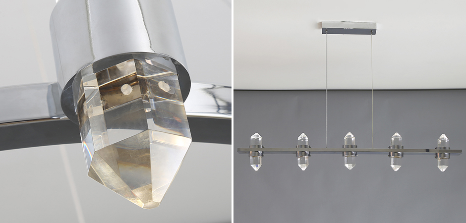 Люстра large Crystal Line Chromium Люстра large Crystal Line Chromium - Loft-Concept в Челябинске