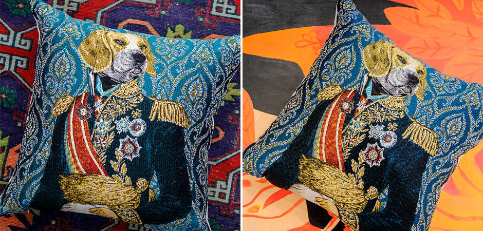 Декоративная подушка Emperor Dog Декоративная подушка Emperor Dog - Loft-Concept в Челябинске
