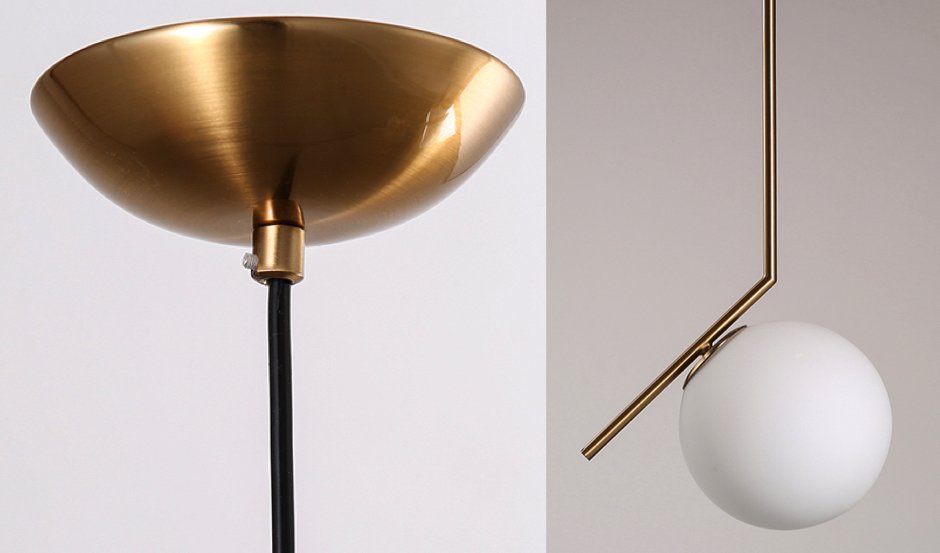 Светильник Flos IC Lighting Pendant brass Family Светильник Flos IC Lighting Pendant brass Family - Loft-Concept в Челябинске