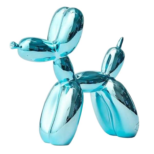 Статуэтка Jeff Koons Balloon Dog Turquoise Бирюзовый в Челябинске | Loft Concept 