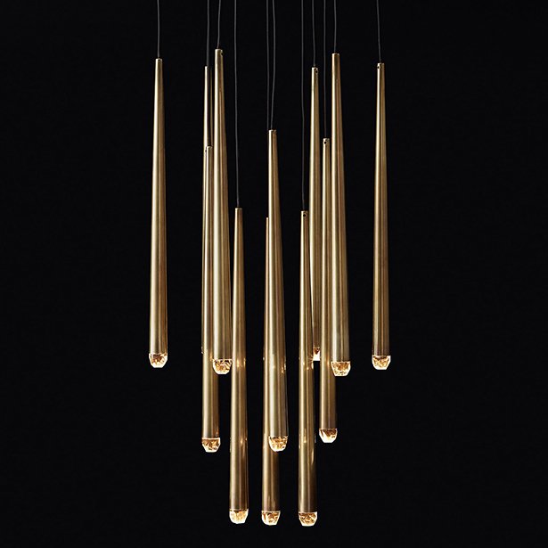 Люстра RH Aquitaine Round Chandelier Бронза Люстра RH Aquitaine Round Chandelier Бронза в Челябинске | Loft Concept