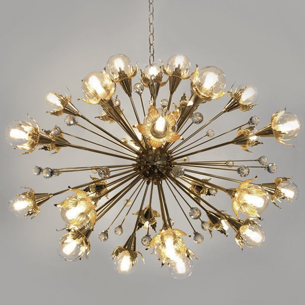 Люстра Jonathan Adler GIANT SPUTNIK CHANDELIER Латунь Люстра Jonathan Adler GIANT SPUTNIK CHANDELIER Латунь в Челябинске | Loft Concept