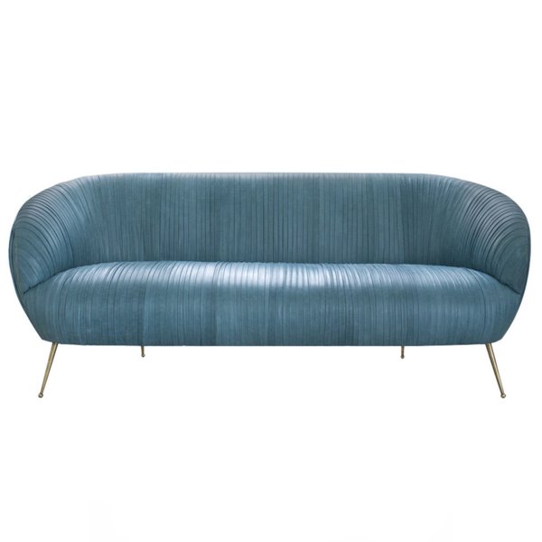 Софа Kelly Wearstler Souffle Settee Leather ivory ( слоновая кость ) Черный Светло-голубой Темно-синий Молочный Софа Kelly Wearstler Souffle Settee Leather ivory ( слоновая кость ) Черный Светло-голубой Темно-синий Молочный в Челябинске | Loft Concept