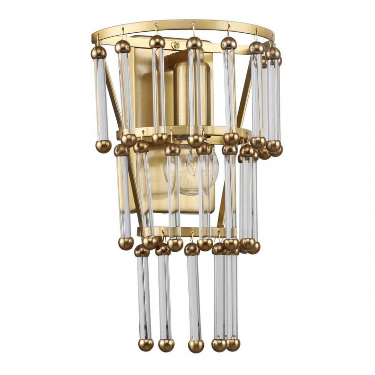Бра Restoration Hardware Luciano Wall Lamp Латунь Прозрачный Бра Restoration Hardware Luciano Wall Lamp Латунь Прозрачный в Челябинске | Loft Concept