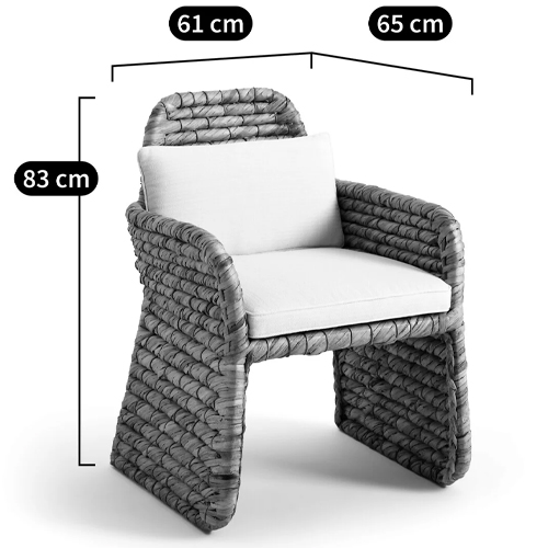 Плетеное кресло Madge Wicker Armchair Плетеное кресло Madge Wicker Armchair в Челябинске