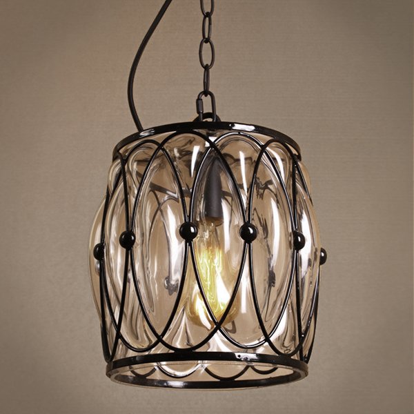 Подвесной светильник Metal Mesh and Glass Pendant II Подвесной светильник Metal Mesh and Glass Pendant II в Челябинске | Loft Concept