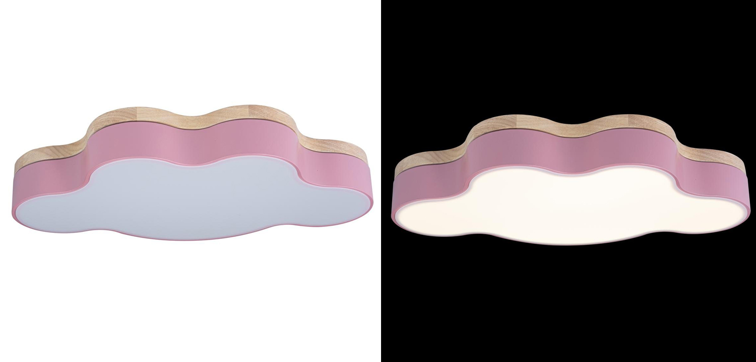 Потолочный светильник Розовое Облако - фото