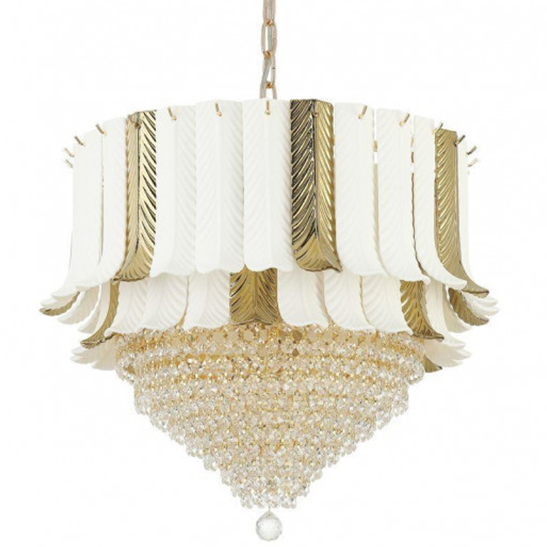 Люстра Aronson Chandelier 55 Прозрачный Золотой Люстра Aronson Chandelier 55 Прозрачный Золотой в Челябинске | Loft Concept