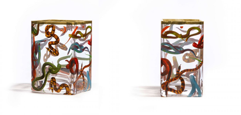 Ваза Glass Vase Snakes Ваза Glass Vase Snakes - Loft-Concept в Челябинске