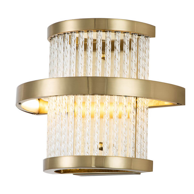 Бра Liadan Glass Tubes Wall Lamp Прозрачное Стекло Латунь Бра Liadan Glass Tubes Wall Lamp Прозрачное Стекло Латунь в Челябинске | Loft Concept